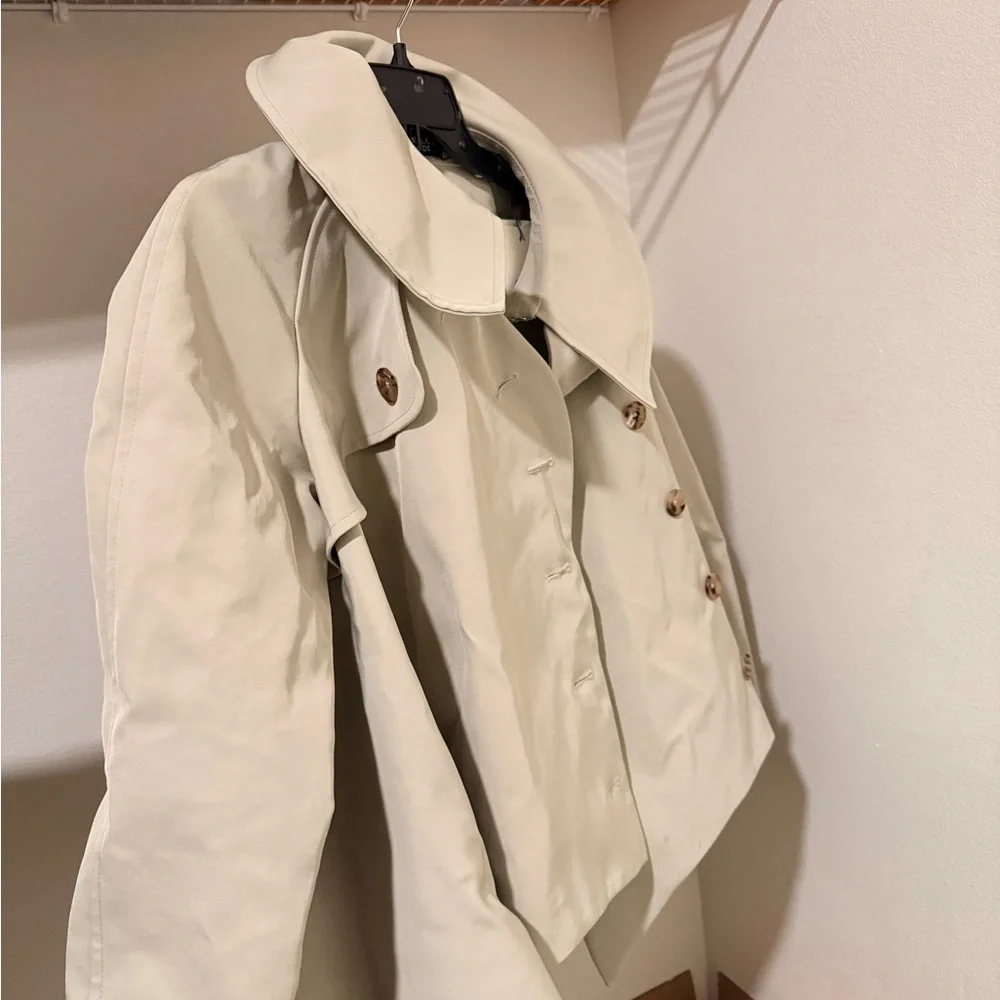 Awake Mode Gabardine Trench Coat - Picture 13 of 14